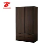 Newest chest design wooden bedroom furniture With a drawer wardrobe closet
