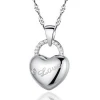 Newest Wholesales Heart Sterling Silver Wedding Jewelry Sets