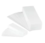 Non-woven wax strips, compressed thickness, durable and will not wear