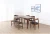 Import Nordic Modern ox horn  Dining Room Upholstered Pu Leather wooden Design  Restaurant cafe dining room chair from China
