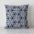 Import Nordic simple cushion cover Modern geometric pillowcase Embroidered office cushions from China