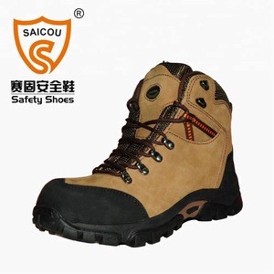 nubuck leather mining boots mining safety boots sc-2218