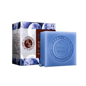 OEM BIOAQUA Natural Blueberry Oil Soap for Skin Care