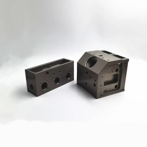 OEM Factory Manufacturing Aluminum CNC Machining Spare Parts with Hard Anodized