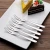 Import oem logo 304 stainless steel fruit fork cake fork from China
