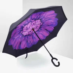 OEM UV Protection Windproof Inverted Umbrella Reverse Umbrella