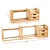 Import Office Supplies Bamboo Desk Organizer Pen Holder Accessories Storage Caddy with Drawer from China