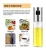 Import Olive Oil Sprayer Stainless Steel Refillable Bar Bottles for Cooking 100ml Food Grade Vinegar sprayer from China