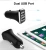 Import On stock ABS Flame Retardant Aluminum Alloy 2 In 1 Vehicle Usb Car Charger , universal cell phone car  charger/ from China