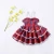 Import Online hot sale summer lace strap little infant princess dress kids frock plaid fluffy cake layered baby girls party dresses from China