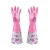 Import Open Dishwashing Gloves Kitchen Thicken Rubber Laundry Waterproof Housework Winter Plus Velvet Cleaning gloves from China