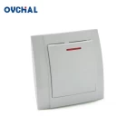 OUCHI Super September Flush Mounted 2 Gang 10A Power Wall Switch For Sale