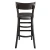 Import Outdoor Dining  Wooden  Restaurant Chairs High-top Leather Bar stools from China