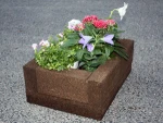 Outdoor Flower Pot Planter Stand Wood With Standard Colors For Growing Plants