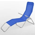 Outdoor furniture metal folding camping chair folding beach chair chaise lounge chair