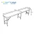 Outdoor HDPE Material Flding in Half Portable Plastic Folding Bench