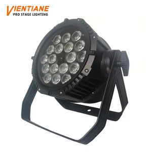 Outdoor led stage lights 18x10w rgbw par can 64