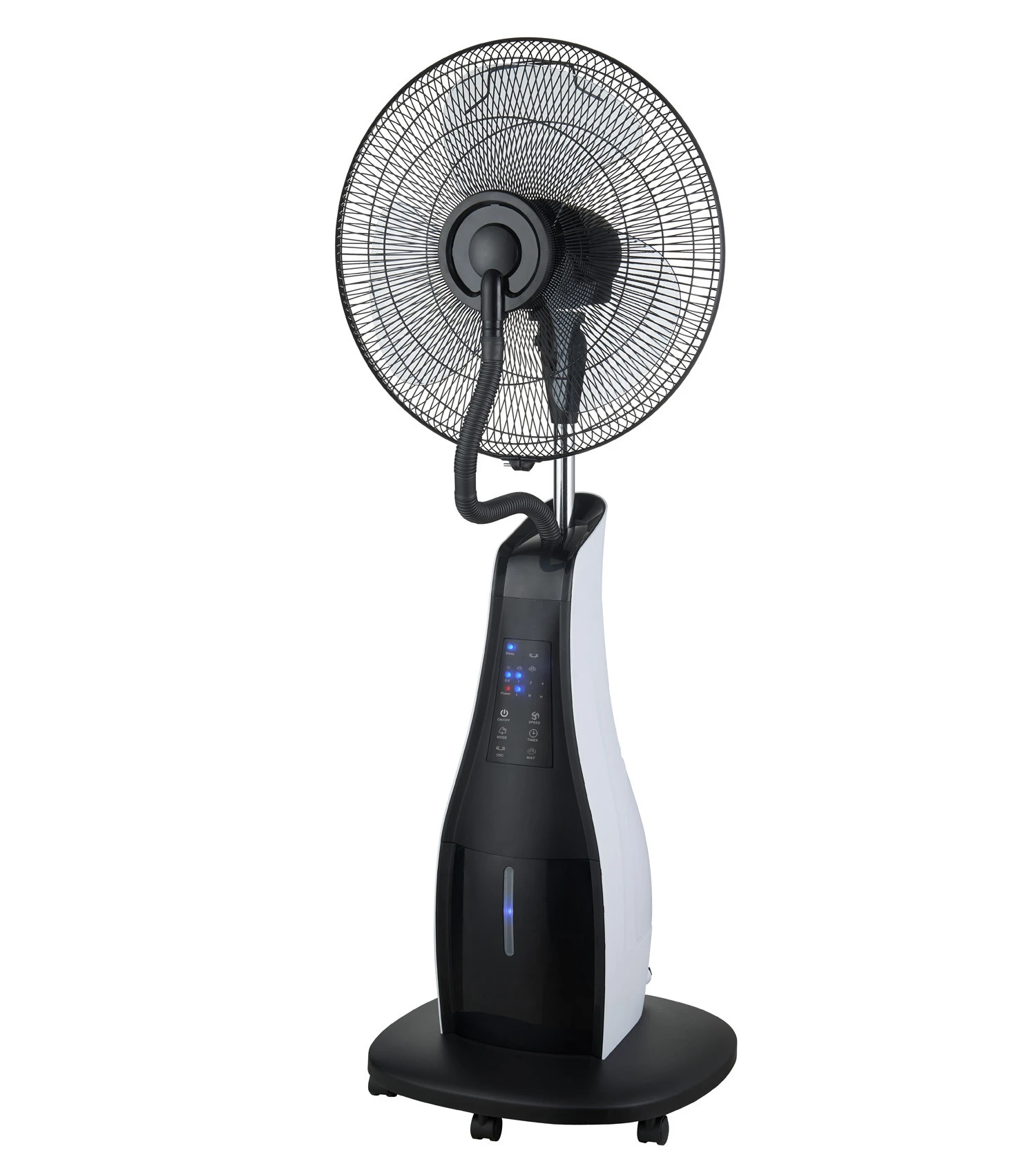 Outdoor Mist Spray Cooler Stand Water Cooling Fan