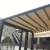 Outdoor PVC Fabric Metal Pergola Retractable Roof Awning Pergola Bioclimatic