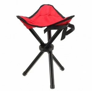 Outdoor Tripod folding chair / Camping Fishing Beach chair / Picnic BBQ Foldable Stool