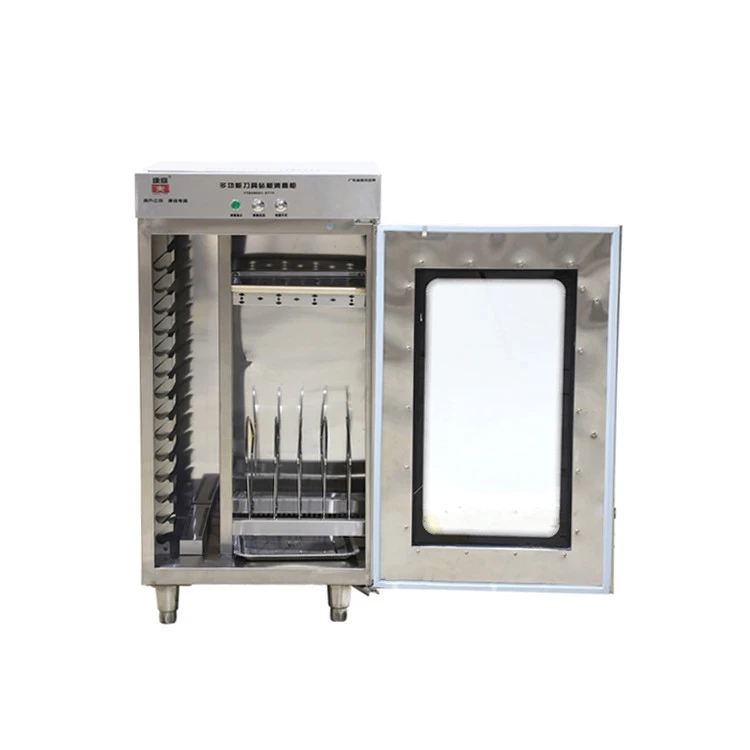 Ozone sterilizing cabinet commercial vertical stainless steel single door knife cutting board disinfection cabinet wholesale