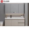 PA Customize Wall Mounted Double Sink Modern Bathroom Vanities