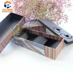 Packaging box custom folding window color box bronzing laminating custom logo kraft paper color printing cosmetics packaging box