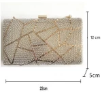 Party Supply Crystal Clutch Bag Evening