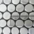 Import Penny round Italian white marble mosaic tile for floor and backsplash wall from China