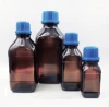 Perfect Packing Chemicals Amber Glass Square Reagent Bottle