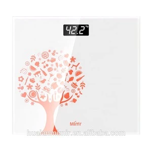 Personal Glass Digital Bathroom Weighing Scale with LED display 180kg