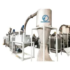 PET recycling line / PET bottle crushing washing drying line Plastic bottle recycling machinery