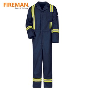 petroleum FRC clothing uniform overall  nomex aramid coverall with tape