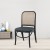 Import pierre jeanneret le corbusier chair indoor furniture solid wood simple design solid wood rattan armchair dining chair good price from China