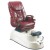 Import pink  modern luxury  massage spa chairs manicure sofa foot bowl sink throne nail salon table plumbing black pedicure chair from China