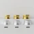 Import Plastic Bottle Screw Caps Silver Aluminum Cap Hot Sell New Design 18mm 20mm 24mm Gold Sliver Standard Exported Packaging 100pcs from China