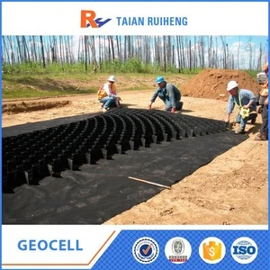 Plastic Geocell For Gravel Stabilizer