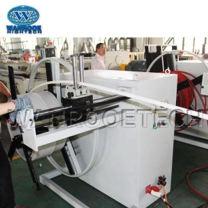 Plastic Pipe Extruder Line PE Extrusion Equipment