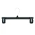 Plastic Rack Bottom and Trousers Hanger with Metal Hook for Children and Adult