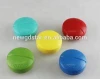 Plastic Round Four Grid Medicine Pill Storage Case