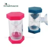 Plastic Waterproof kids Promotional 5 Minutes Hourglass Sand Timer With Logo