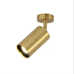 Popular Showcase Cabinet Window Commercial Fixture 5W Spotlight Ceiling / Wall Focus  Lamp Gold GU10 COB LED Spotlight