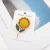 Import Popular sunflower flower pattern exquisite brooch zinc alloy clothes decoration brooch from China
