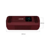Portable air purifier hepa air purifier car air purifier Silver White AVICHE