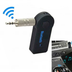 Portable Blue-tooth Receiver 3.5mm AUX Car Blue-tooth Audio Receiver Speaker Audio Plug and Play Adapter