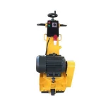 Portable concrete scarifier with electric motor
