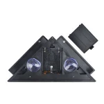 Portable laser level measuring instrument 90 degree vertical horizontal projection Multifunction precision layout tool ruler