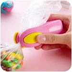 Portable Mini Sealer Home Heat Bag Plastic Food Snacks Bag Sealing Machine Food Packaging Kitchen Storage Bag Clips