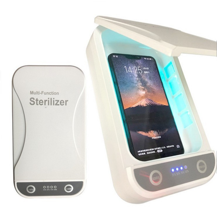 Portable Multifunction Automatic UV Mobile Phone Sterilizer Box Disinfection UV Smartphone Sterilizer Box