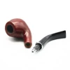 Portable New Red Wood Smoking Pipe Tobacco Cigar Pipes Wooden Gifts Pipe